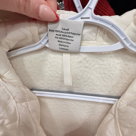 Varley White Teddy Jacket - Picture 2 of 3